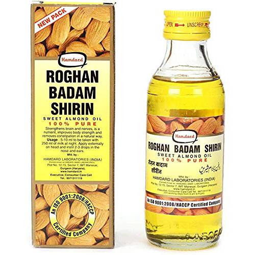 Pack of 2 - Hamdard Roghan Badam Shirin (Sweet Almond Oil) - 50ml
