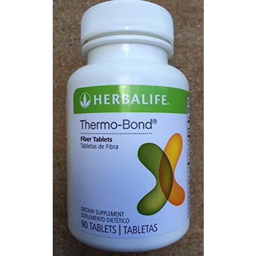 Herbalife Thermo-Bond Fiber Tablets with Fiber from Apple Acacia Oat and Citrus - 90 Tablets