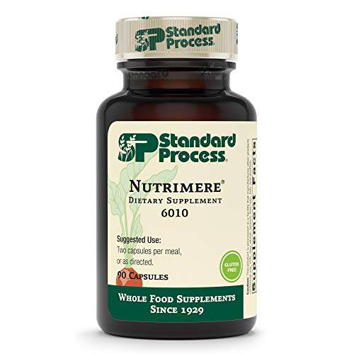 Standard Process Nutrimere - Whole Food Vitality and Metabolism with Green Lipped Mussel, Organic Carrot, Organic and Sweet Potato - Gluten Free - 90 Capsules