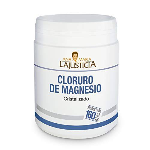 Ana Maria Lajusticia - Magnesium Chloride 400g - Reduce tiredness and fatigue - Improve nervous system - Gluten Free and vegan Firendly