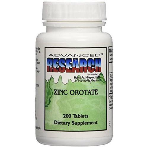 Zinc Orotate 60 mg 200 Tabs (Pack of 2)