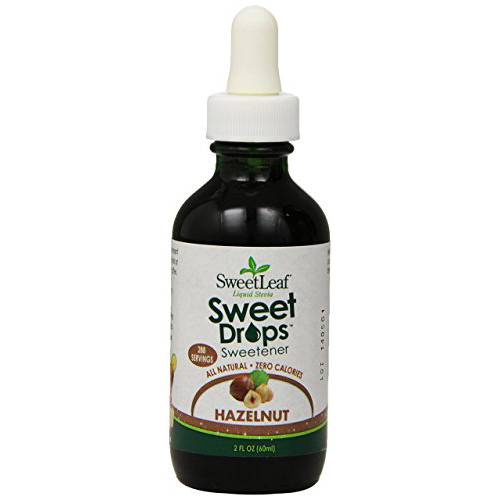 SweetLeaf Wisdom Naturals Liquid Stevia Hazelnut Flavor, 2 oz.