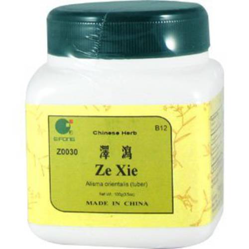 Ze Xie - Asian Water Plantain rhizome, 100 grams,(E-Fong)