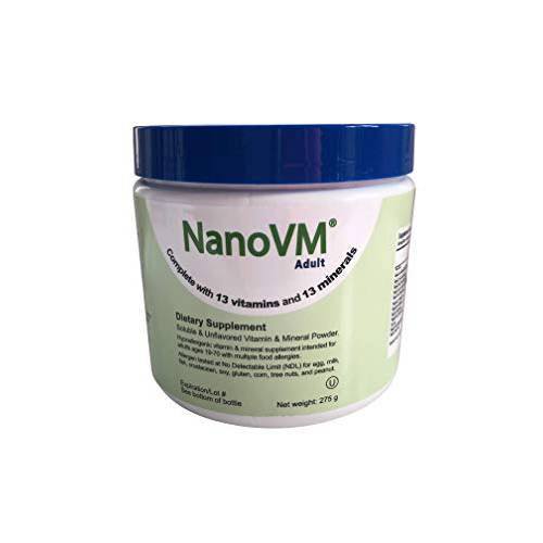 NanoVM Solace Nutrition (275g) Vitamin & Mineral Supplement (Adult)