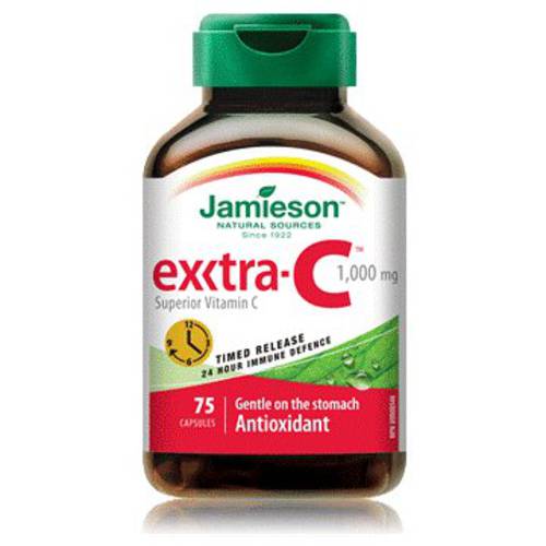 Exxtra-C 1,000 mg-75 caps Brand: Jamieson Laboratories
