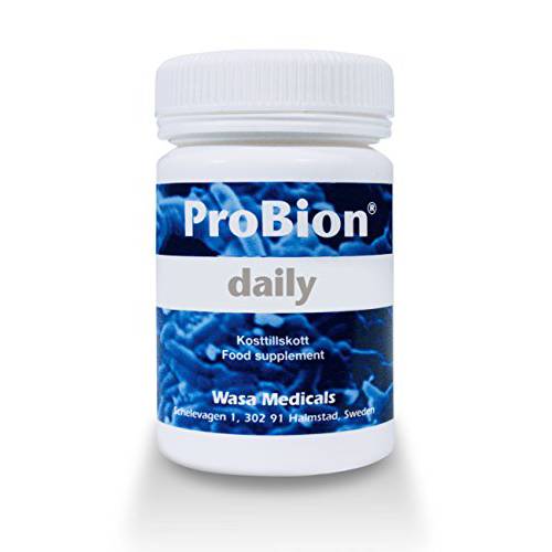 ProBion Daily, Normal Digestion Reduces Irregularities Daily. High Strength Time Release Swedish Probiotics Tablets with Multi Strain Lactobacillus Acidophilus Bifidobacterium 150 Tablets