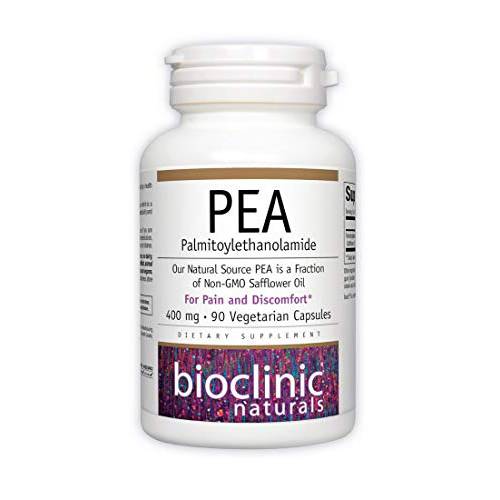 Bioclinic Naturals Pea Palmitoylethanolamide 400 mg 90 Vegetarian Capsules