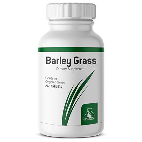 Graminex Barley Grass Tablets - Energy Boosting Greens Nutritional Supplement - Antioxidant-Rich Superfood with Multivitamin, Minerals, Amino Acids - Nutrition Balancing, Immunity Support - 240 Tabs