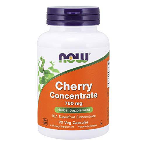 Now Foods Cherry Concentrate 750 Milligrams, 90 Vcaps