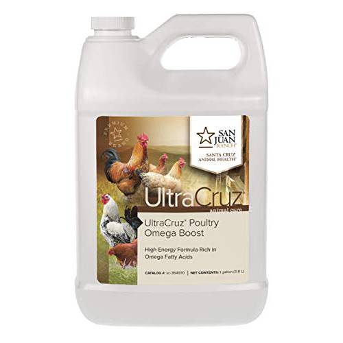 UltraCruz Poultry Omega Boost Supplement, 1 Gallon