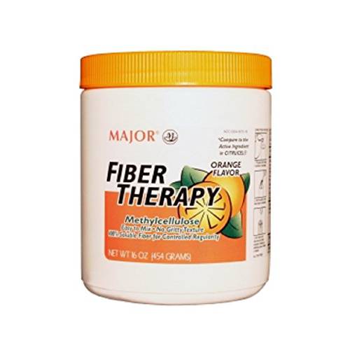 MAJOR SOLUBLE FIBER THERAPY POWDER METHYLCELLULOSE-N/A Orange 454 GM UPC 309045675168