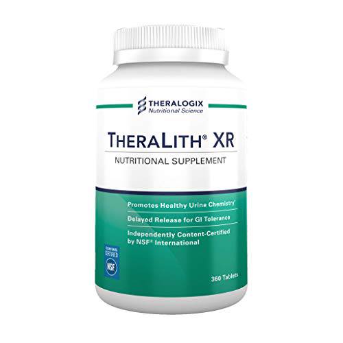 TheraLith XR Calcium Oxalate Reduction Supplement | Kidney & Urine Chemistry Health | 90 Day Supply | Extended Release | Made in USA and NSF Certified
