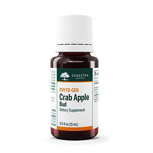 Genestra Brands Crab Apple Bud | Herbal Supplement | 0.5 fl. oz.