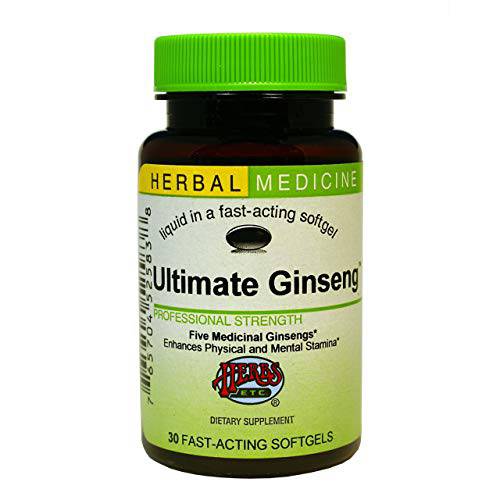 Ultimate Ginseng Herbs Etc 30 Softgel