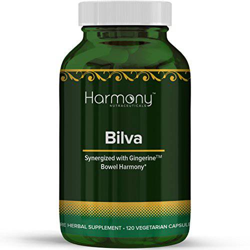 Bilva Supreme - Synergized with Gingerine - Harmony Nutraceuticals Ayurvedic Medicine to Support Healthy Digestive System - 120 Vegan Capsules