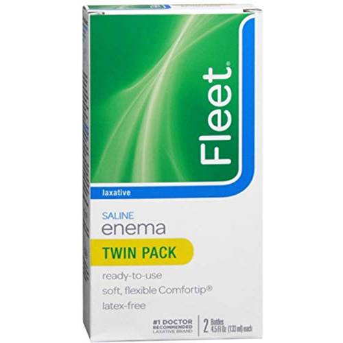 Fleet Saline Enema Twin Pack 9 oz (Pack of 9)