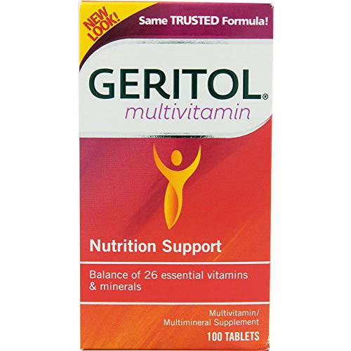Geritol Complete Tablets 100 Tablets (Pack of 6)