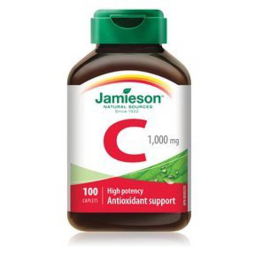 Jamieson Vitamin C 1,000 mg, 100 caplets