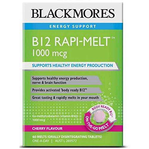 Blackmores B12 Rapi-Melt 1000mcg60 Tablets