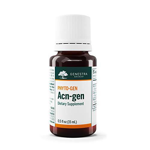 Genestra Brands Acn-gen | Elm, Juniper, and Rosemary Herbal Supplement | 0.5 fl. oz.