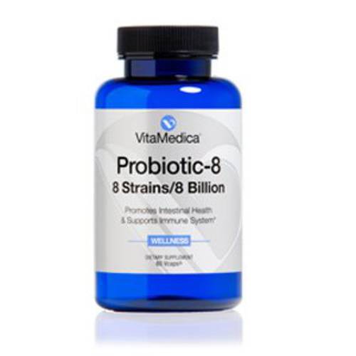 VitaMedica | Daily Balance Probiotic-8 | Probiotic Supplement | 8 Billion CFUs | Gut Health | Digestive, Skin, & Immune Support | Constipation, Diarrhea, Gas & Bloating Relief | Vegan | 60 Count