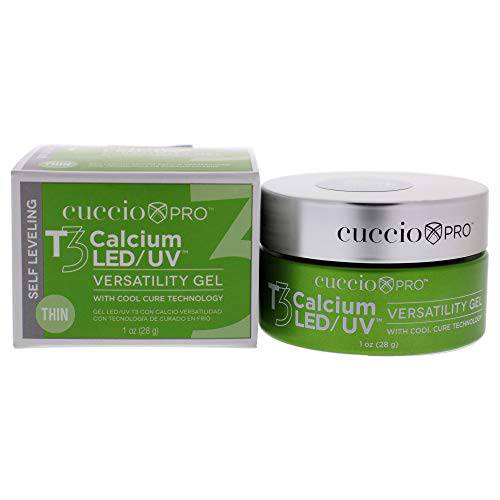 Cuccio Pro T3 Calcium Versatility Gel - Self Leveling White 1 Oz (I0099147)