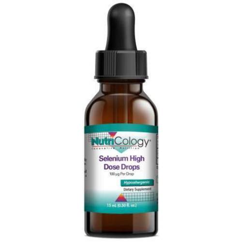 NutriCology Selenium High Dose Drops - Liver and Immune Support - 15 mL (0.50 fl oz)
