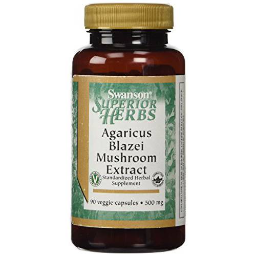 Agaricus Blazei Mushroom Extract 500 Mg 90 Caps