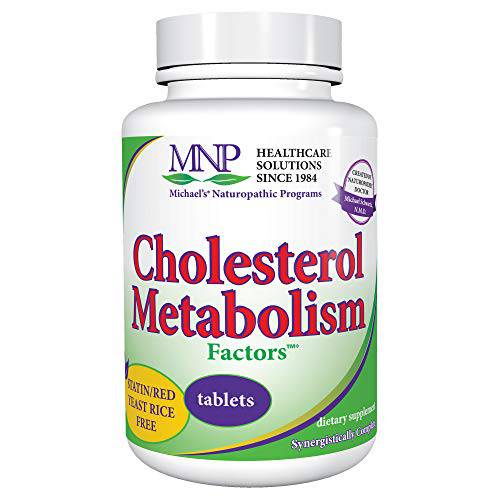 Michael’s Naturopathic Programs Cholesterol Metabolism Factors - 180 Tablets - Provides Nutrients for Metabolism of Fats & Cholesterol & Proper Assimilation of Calcium - 30 Servings