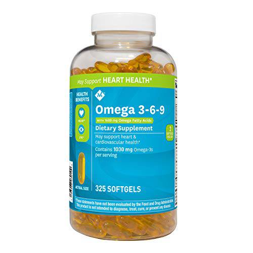 Member’s Mark Omega 3-6-9 Dietary Supplement (325 ct.) by Members Mark