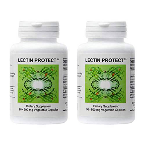 Supreme Nutrition Lectin Protect, 90 Pure Herb Vegetarian Capsules | 2 Pack