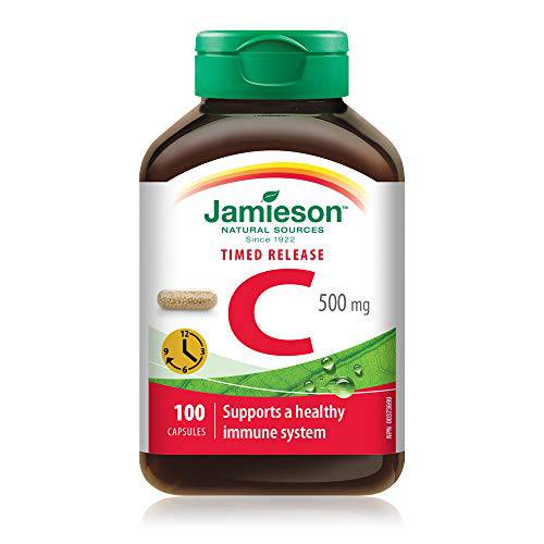 Jamieson Vitamin C 500 mg Timed Release Capsule