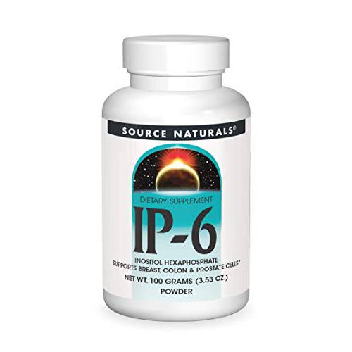 IP-6 Inositol Hexaphosphate Powder Source Naturals, Inc. 100 gm Powder
