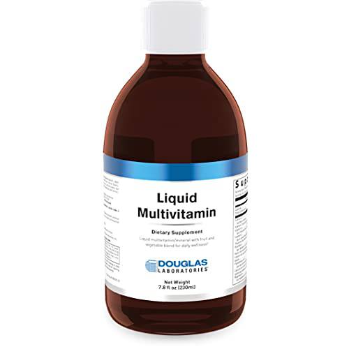 Douglas Laboratories Liquid Multivitamin | Liquid Multivitamin/Mineral with Fruit and Blend for Daily Wellness | 7.8 fl. oz.