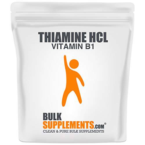 BulkSupplements.com Thiamine HCl (Vitamin B1) Powder - Thiamine 100 mg - Energy Vitamins for Women (250 Grams - 8.8 oz)