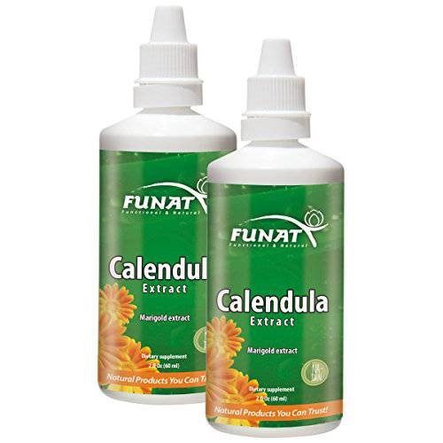 Funat Calendula Marigold Extract for Healthy Skin and Digestive System 60 ml