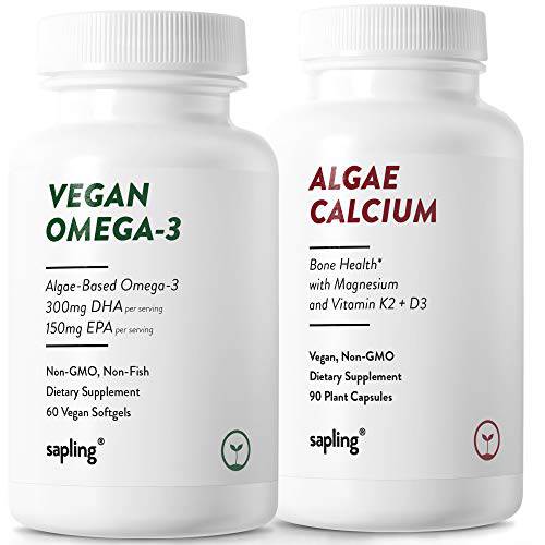 Vegan Omega 3 & Algae Calcium Bundle