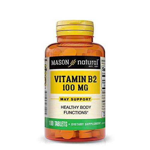 Mason Natural Vitamin B2 100 mg