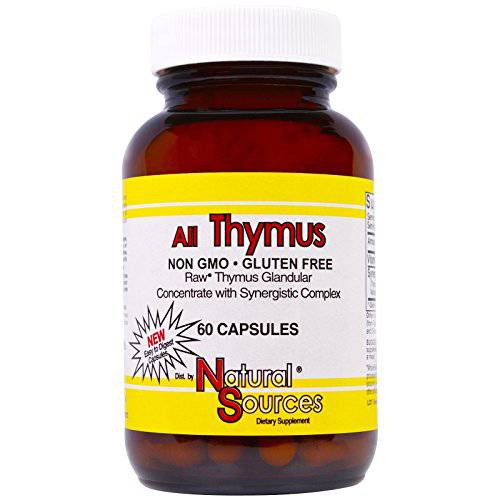 Natural Sources All Thymus - 60 Capsules