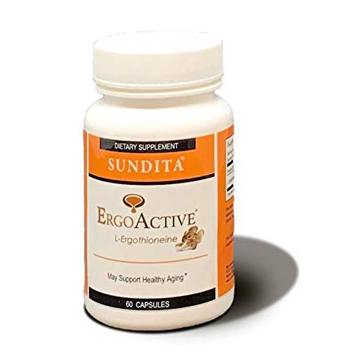 SunDita ErgoActive 10mg as L-Ergothioneine (1 Month Supply) as Known as a Longevity Vitamin