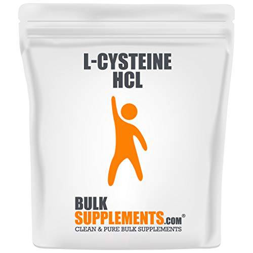 BulkSupplements.com L-Cysteine HCl Monohydrate - Lung Support Supplement (1 Kilogram - 2.2 lbs)