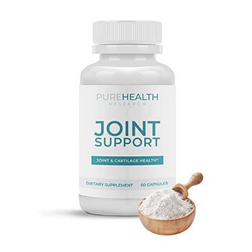 PUREHEALTH RESEARCH Joint Support - NEM Eggshell MembraneJoint Supplement with Boswellia Extract, Calcium & Turmeric for Joint Health, Mobility & Comfort, 30 Ct.