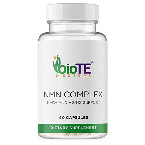Biote Nutraceuticals - NMN COMPLEX - Energy + Healthy Aging (60 Capsules)