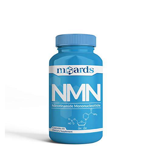 NMN Nicotinamide Mononucleotide - up to 99.8% Purity. 60 Capsules (250mg Each).