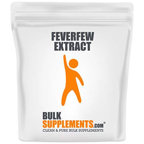 BulkSupplements.com Feverfew Extract - Feverfew Flower Extract - Feverfew Herb Supplement - Fever Few Extract Powder - Brain Herbs Supplement (500 Grams - 1.1 lbs)