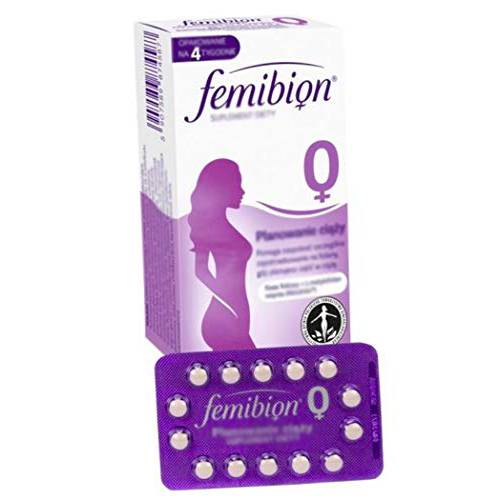 FEMIBION Natal 0. 56 Pills for Pregnancy Planning. Made in Germany. Polish Distribution, Polish Language.