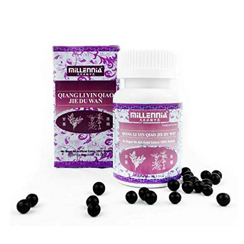 Millennia Herbal Supplement - Qiang Li Yin Qiao Jie Du Wan - 12 Bottle Pack