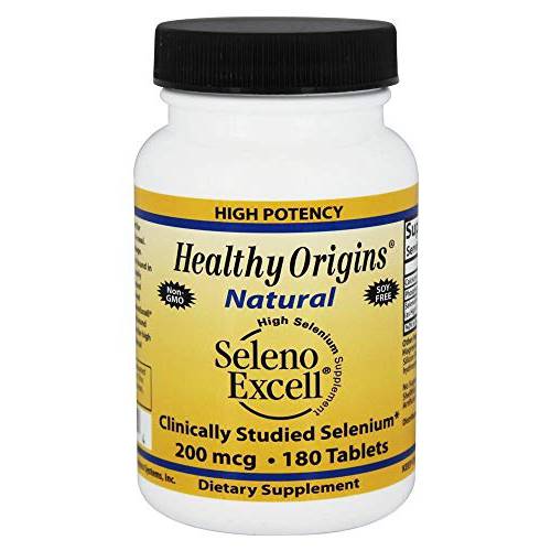 Healthy Origins Seleno Excell Selenium 180 Tab