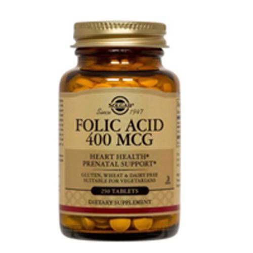 Folic Acid 400mcg 250 Tabs 3-Pack