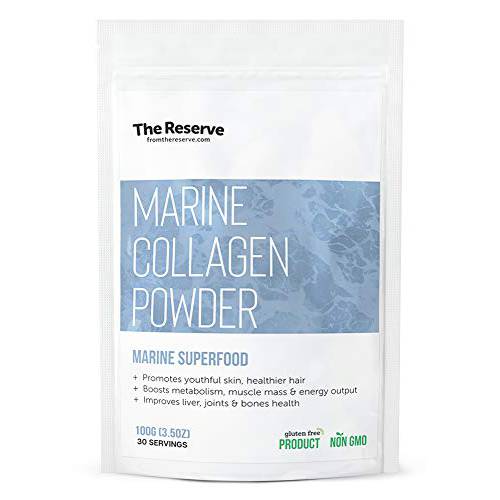 The Reserve Marine Collagen Powder and Collagen Powder Marine Superfood (3.5 oz)